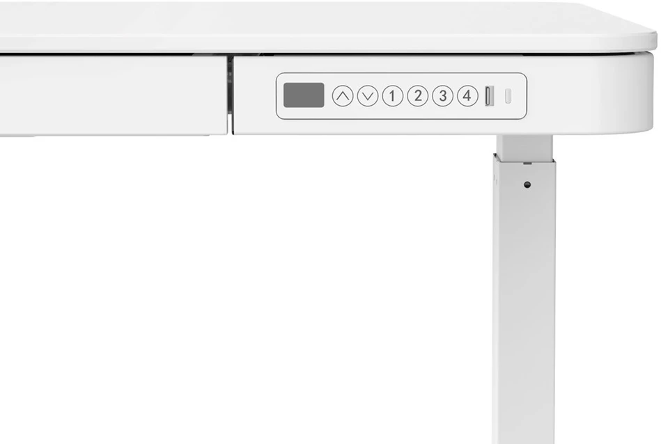 ACTIVEJET stalas su elektriniu aukščio reguliavimu 120x60 ET119S baltas