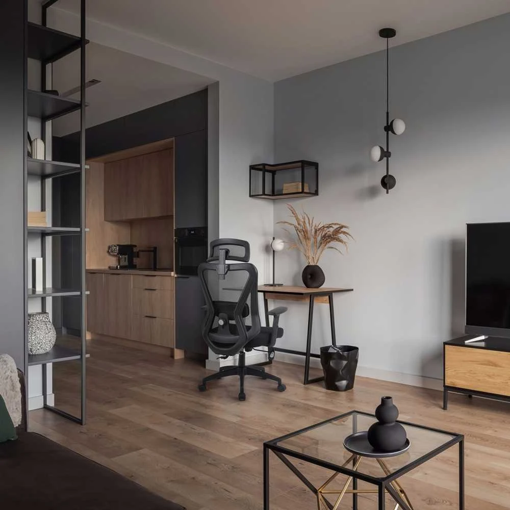 „Activejet“ biuro kėdė ergonomiška T5 juoda
