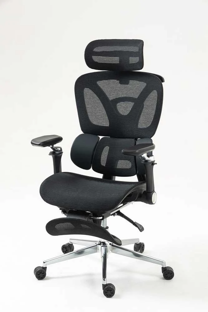 „Activejet“ biuro kėdė, ergonomiška, YK848, juoda