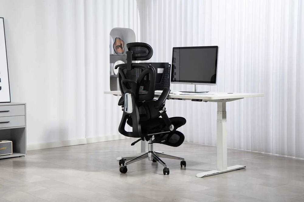 „Activejet“ biuro kėdė, ergonomiška, YK848, juoda
