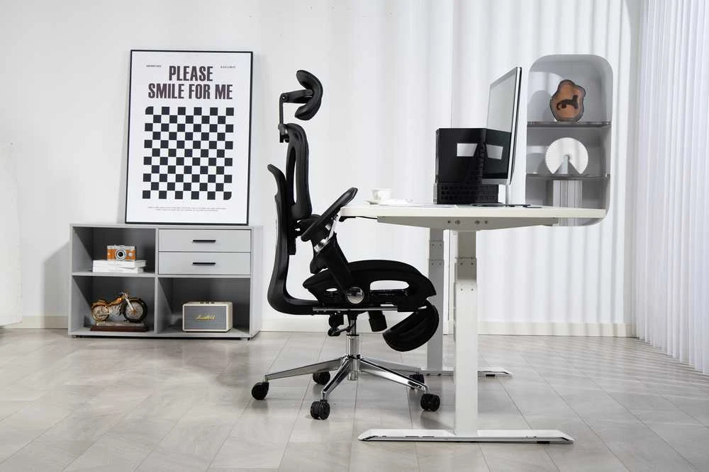 „Activejet“ biuro kėdė, ergonomiška, YK848, juoda