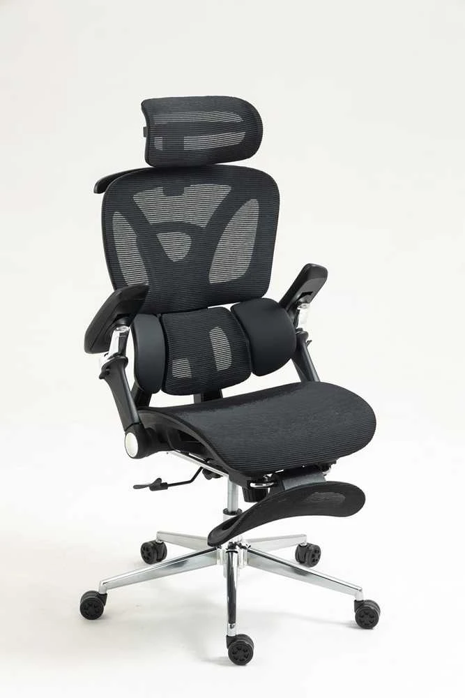 „Activejet“ biuro kėdė, ergonomiška, YK848, juoda