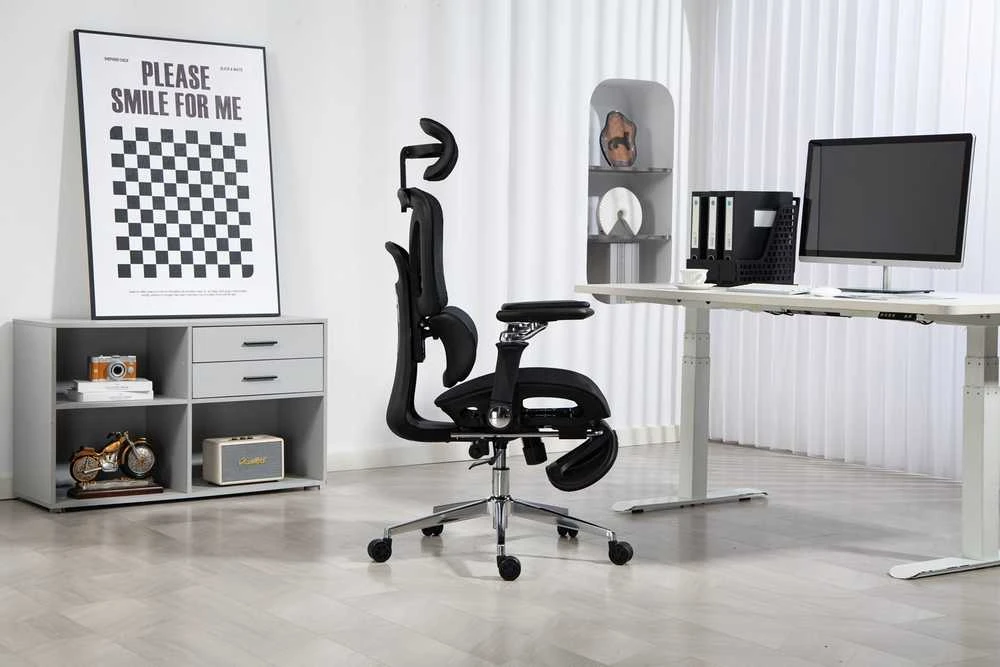 „Activejet“ biuro kėdė, ergonomiška, YK848, juoda