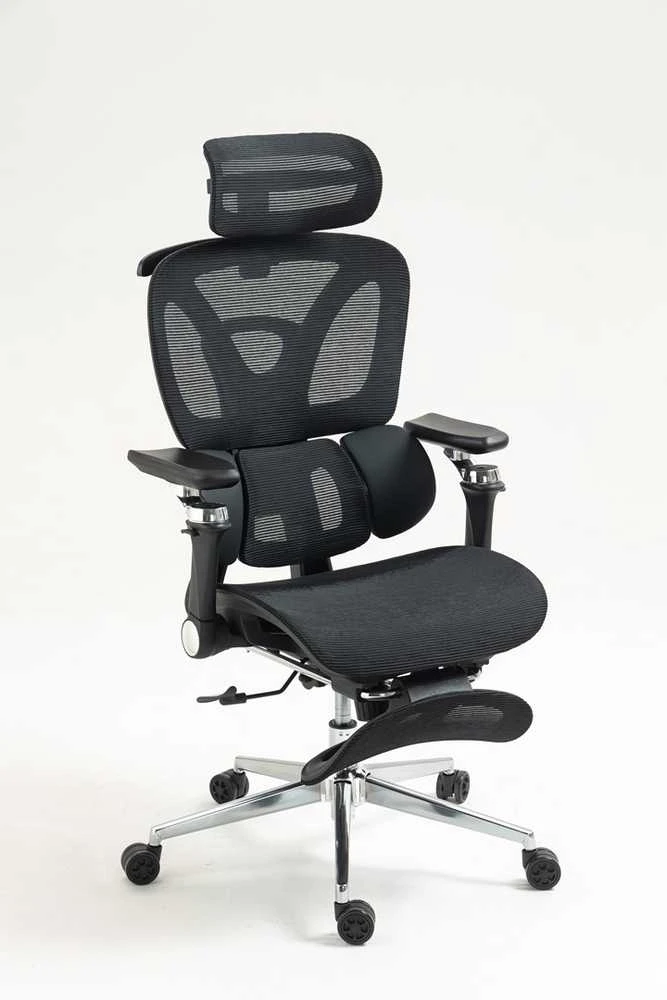 „Activejet“ biuro kėdė, ergonomiška, YK848, juoda