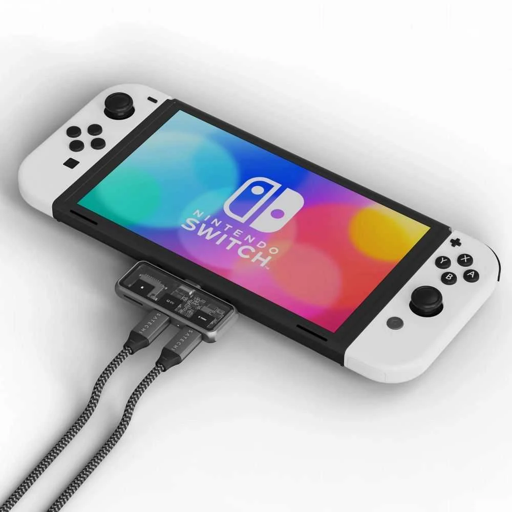 Adapteris ŠAKOTUVAS 3in1 USB C Satechi Mobile XR ST-HXRSDM erškėčiai pilka