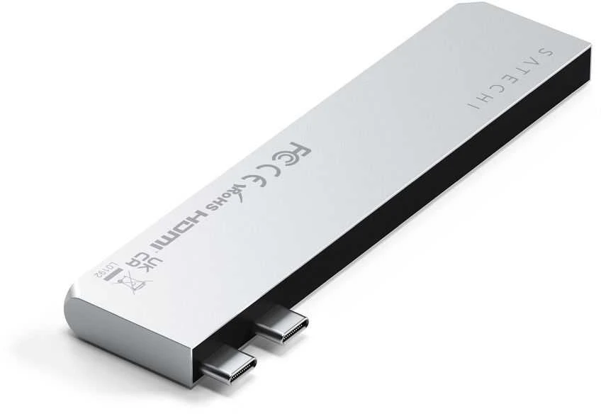 SATECHI Pro Hub Slim - Sidabrinis