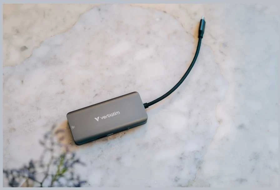 Adapteris Hub Verbatim USB-C/HDMI/3xUSB-A 3.2/RJ45 aluminum 32157