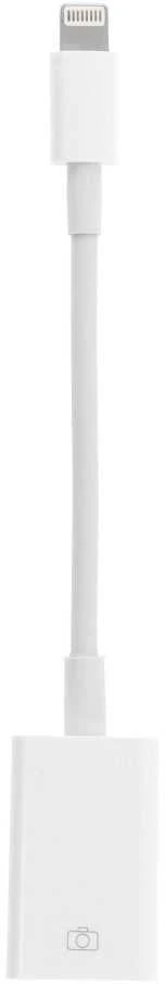 OEM adapteris OTG USB A (lizdas) į Lightning (vyras) baltas