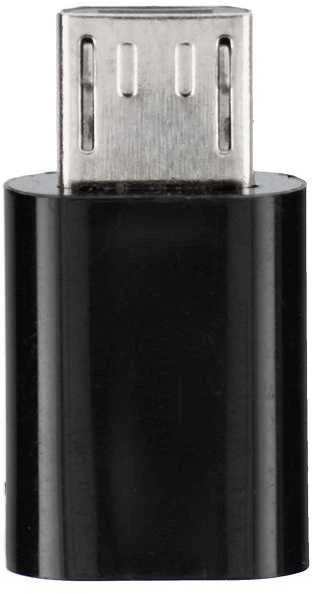 BlueStar Adapteris Type C to Micro USB Blue Star - juodas