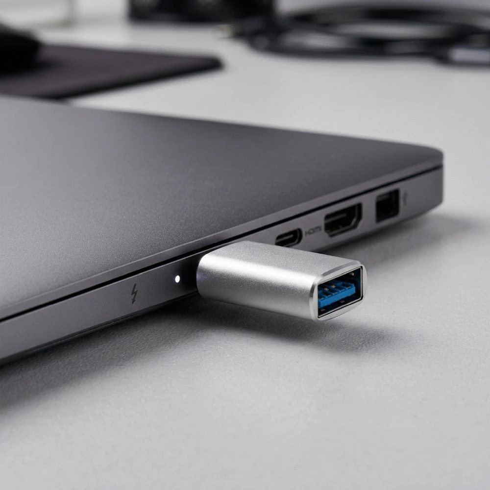 BlueStar Adapteris USB A 3.0 į C tipo „Blue Star“ - baltas
