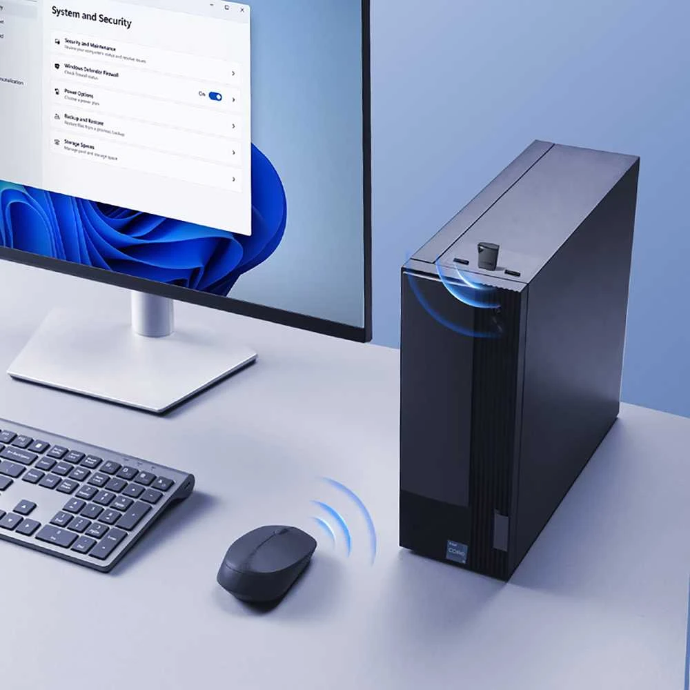 Adapteris Baseus (BA04+) Bluetooth 5.4 USB juodas