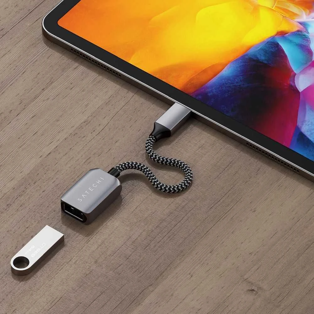 SATECHI USB-C į USB 3.0 Adapteris Cable Space Gray