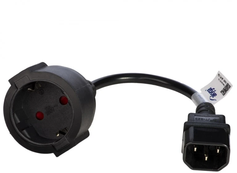 Akyga AK-PC-10A power cable Juodas 0.15 m CEE7/4