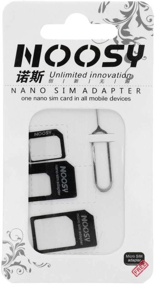 Noosy SIM adapterių rinkinys su įrankiu