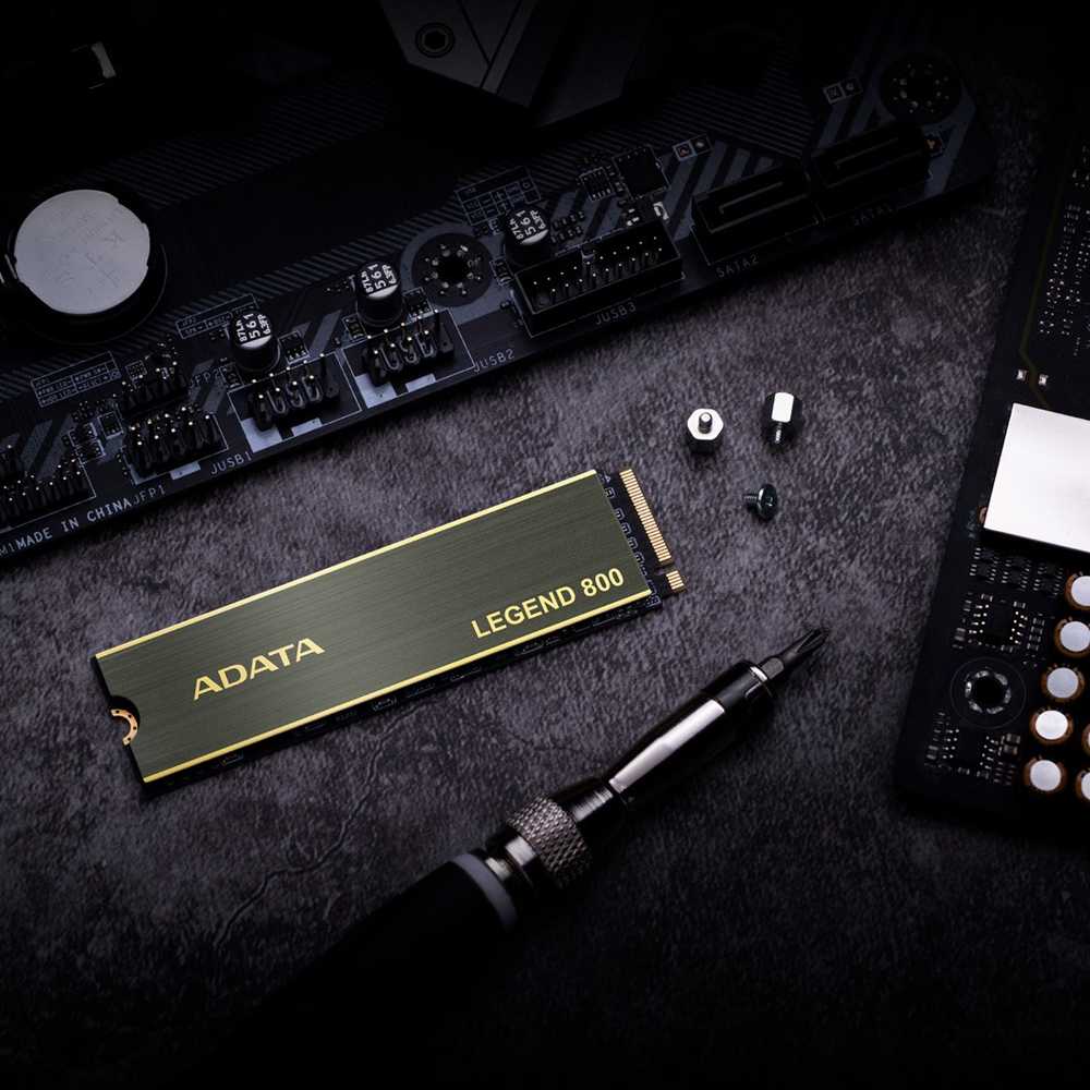 ADATA | SSD | LEGEND 800 | 1000 GB | SSD form factor M.2 2280 | Solid-state drive sąsaja PCIe Gen4x4 | Skaitymo greitis 3500 MB/s | Rašymo greitis 2200 MB/s