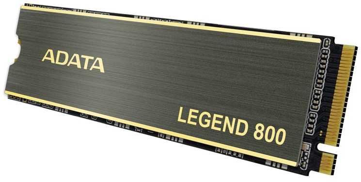 ADATA | SSD | LEGEND 800 | 1000 GB | SSD form factor M.2 2280 | Solid-state drive sąsaja PCIe Gen4x4 | Skaitymo greitis 3500 MB/s | Rašymo greitis 2200 MB/s