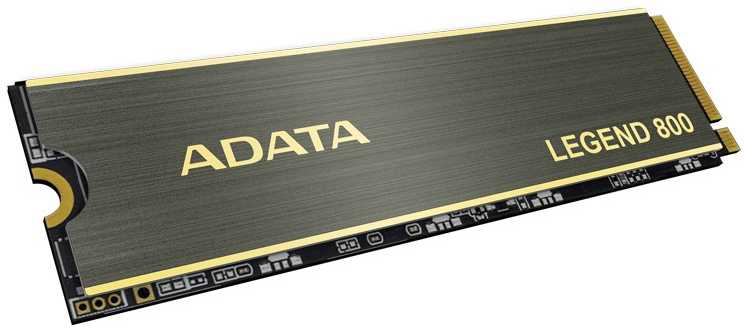 ADATA | SSD | LEGEND 800 | 1000 GB | SSD form factor M.2 2280 | Solid-state drive sąsaja PCIe Gen4x4 | Skaitymo greitis 3500 MB/s | Rašymo greitis 2200 MB/s