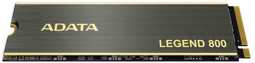 ADATA | SSD | LEGEND 800 | 1000 GB | SSD form factor M.2 2280 | Solid-state drive sąsaja PCIe Gen4x4 | Skaitymo greitis 3500 MB/s | Rašymo greitis 2200 MB/s