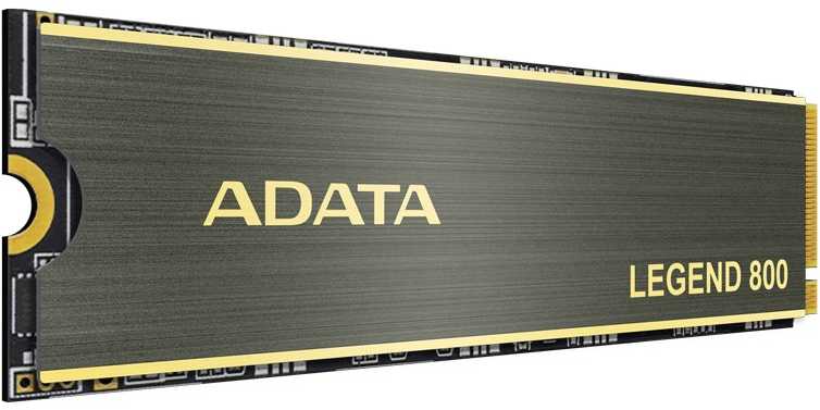 ADATA | SSD | LEGEND 800 | 1000 GB | SSD form factor M.2 2280 | Solid-state drive sąsaja PCIe Gen4x4 | Skaitymo greitis 3500 MB/s | Rašymo greitis 2200 MB/s