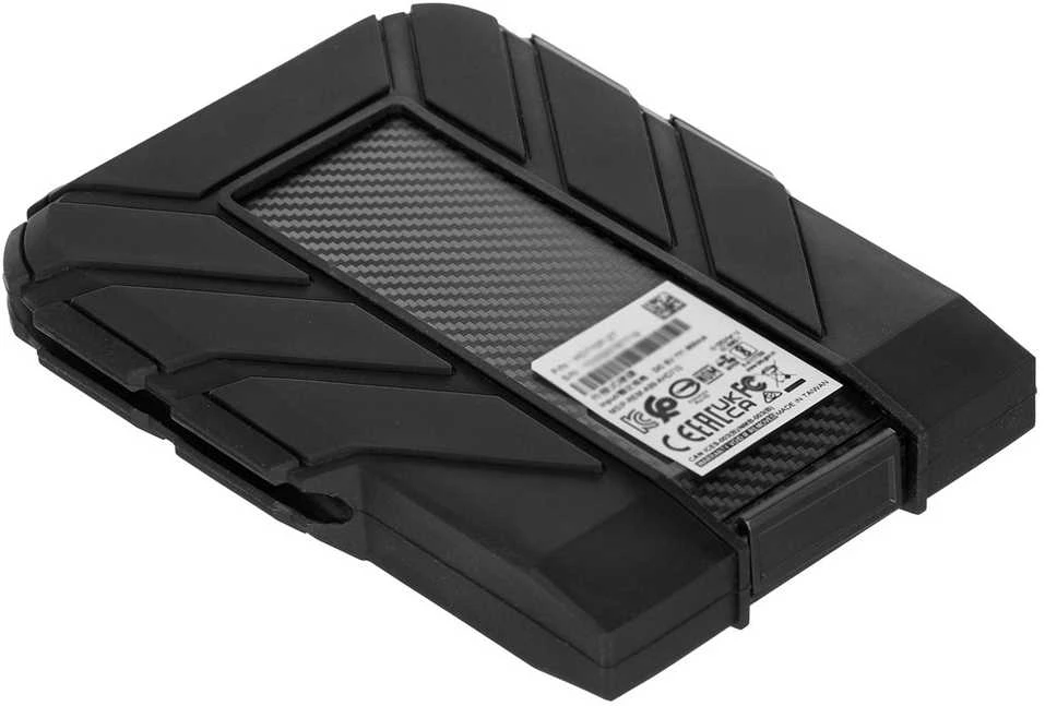 ADATA HD710P | 1000 GB | 2,5 " | USB 3.1 (atgalinis suderinamas su USB 2.0) | Juodas | 1.HD710 Pro atsparumo dulkėms ir vandeniui įvertinimai taikomi tik tada, kai USB prievado dangtelis yra tvirtai uždarytas. 2. Suderinamumas su konkrečiais pagrindiniais įrenginiais gali skirtis ir gali būti paveiktas sistemos 3. Norint prisijungti per USB 2.0, reikia prijungti du USB jungtys, kad būtų pakankamai maitinimo.