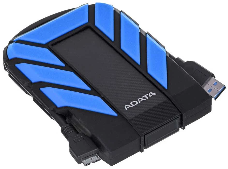ADATA HD710P 1000 GB, 2.5", USB 3.1 (atgal suderinama su USB 2.0), Mėlyna