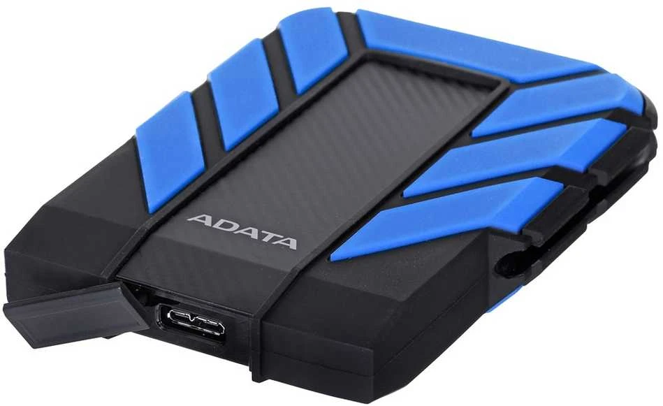 ADATA HD710P 1000 GB, 2.5", USB 3.1 (atgal suderinama su USB 2.0), Mėlyna