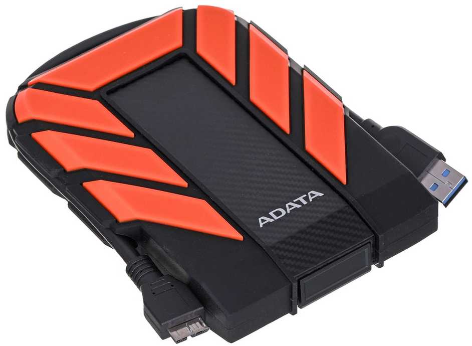 Kietasis diskas Išorinis diskas Adata HD710 Pro USB 3.1 2TB Raudonas