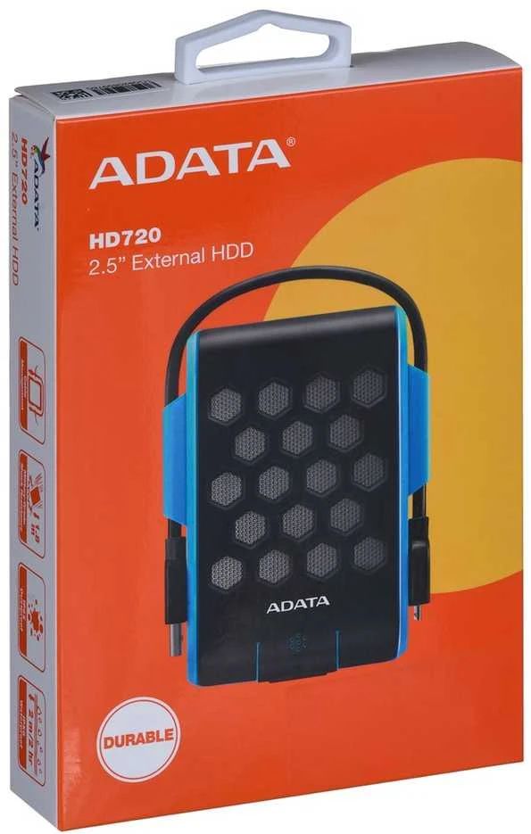 Išorinis kietasis diskas Adata HD720 2TB Mėlynas