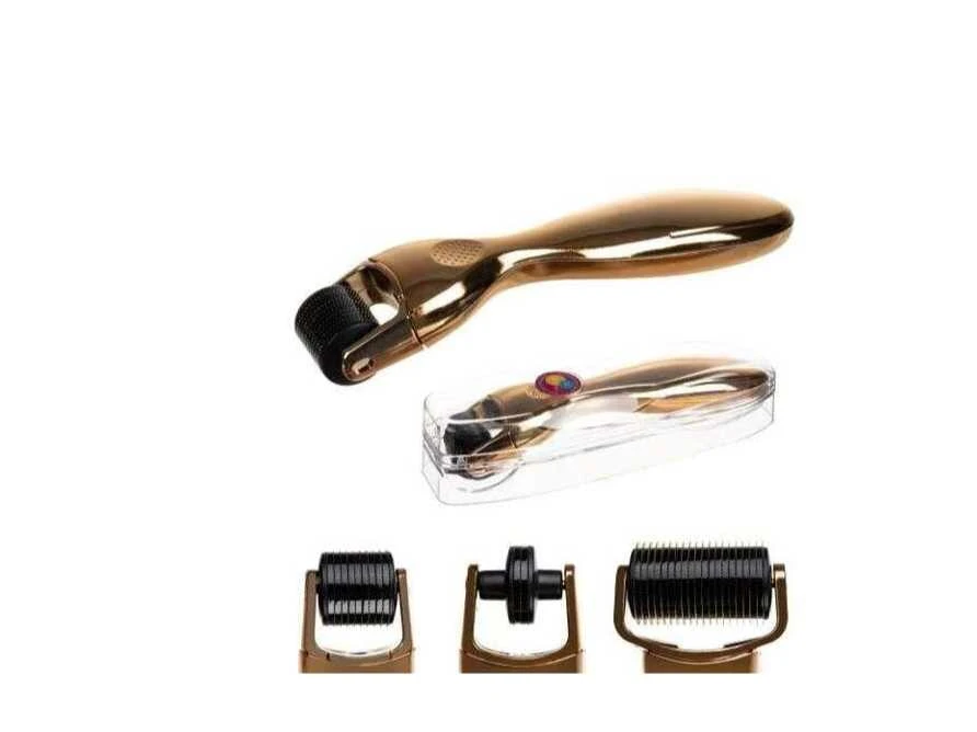 Soulima Adatų mezoterapijai Derma Roller 3in1