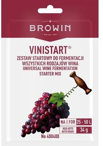 Priedas vyno gamybai Browin 400400, balta/raudona