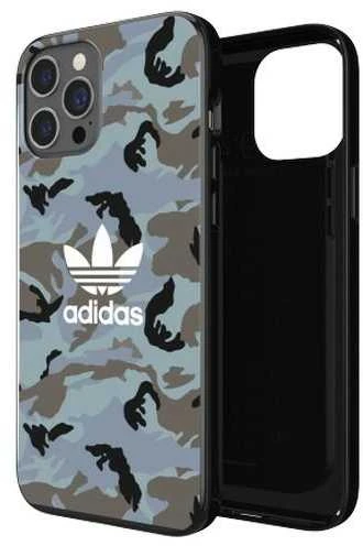 Dėklas Adidas OR SnapCase Camo Case for iPhone 12 Pro Max - Mėlyna and Juodas