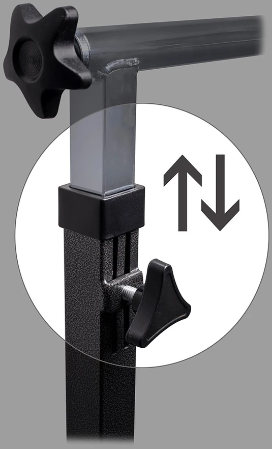 Adjustable bedside table ACTIONMED