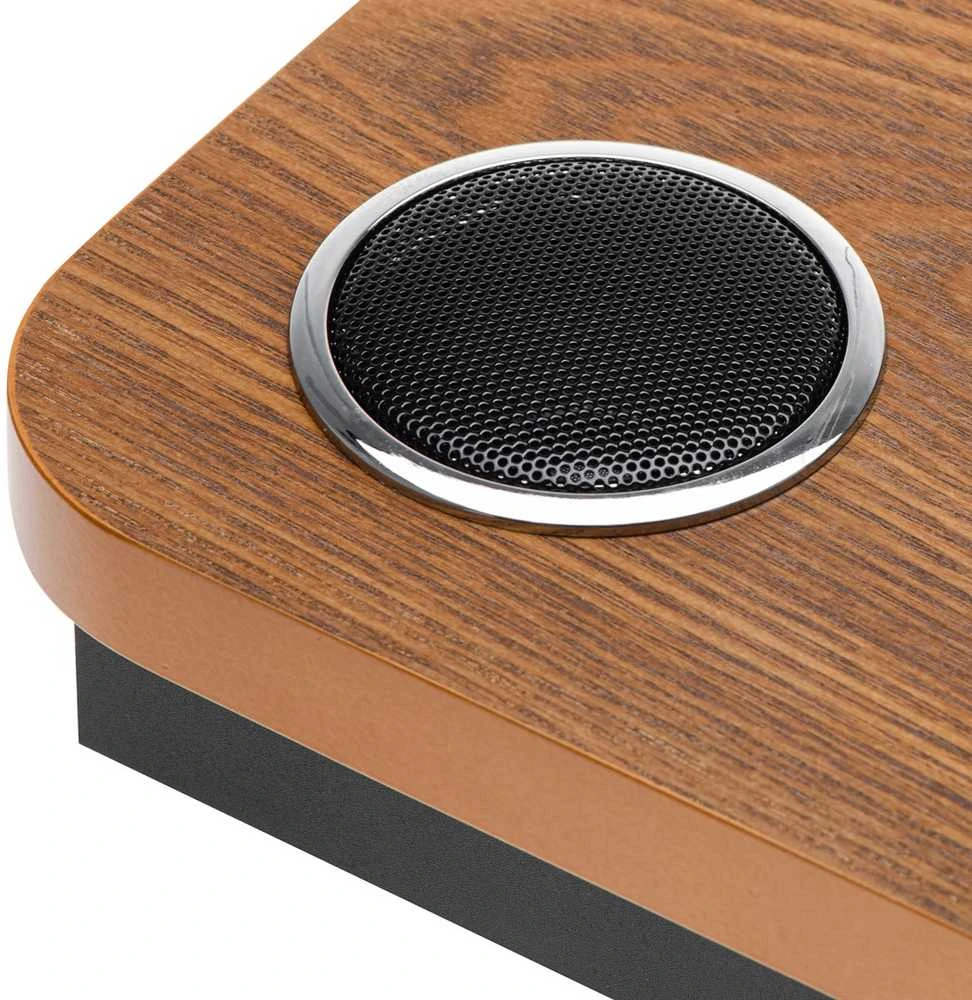 Patefonas Adler AD-1914 su USB ir Bluetooth, rudos medienos spalvos