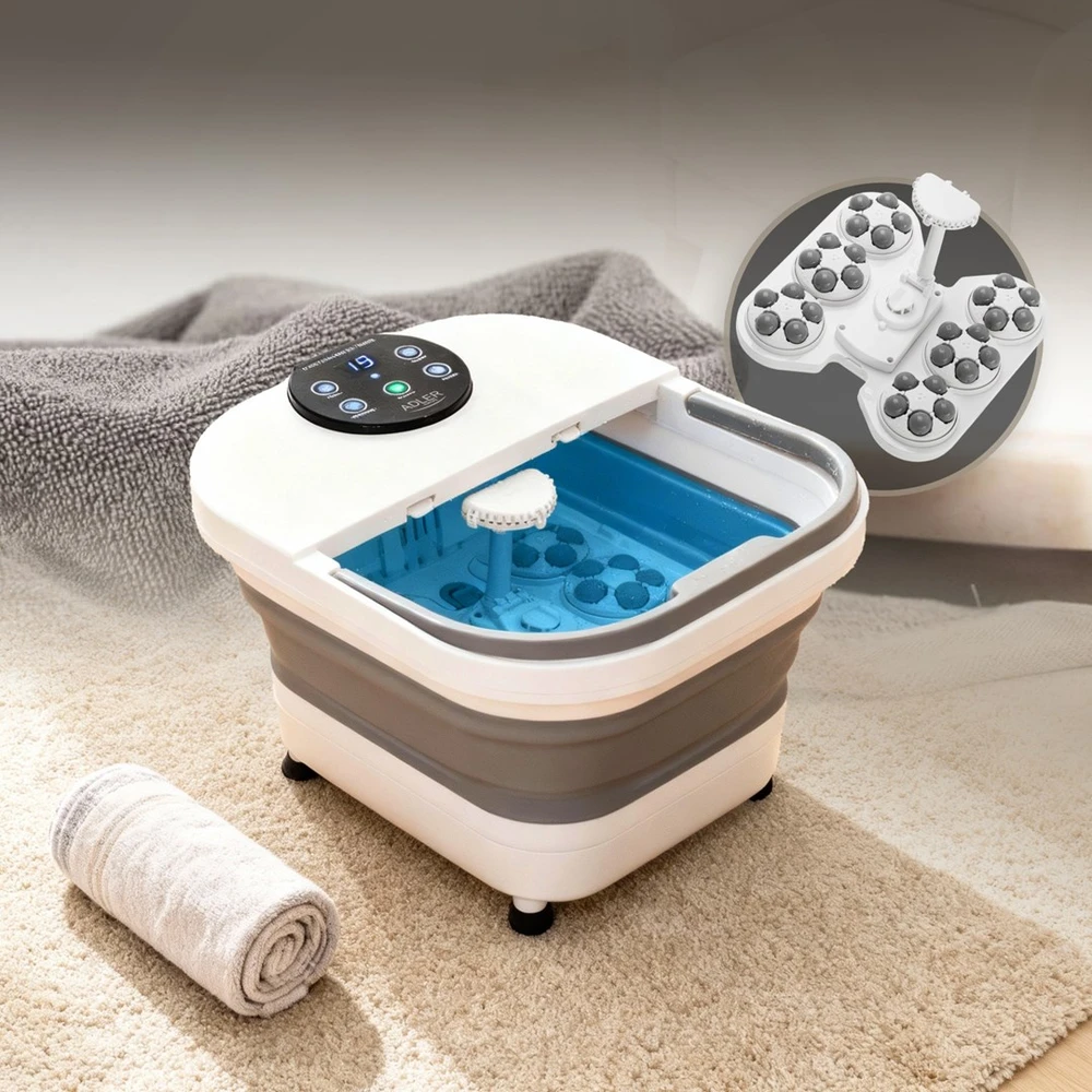 Adler AD 2182 Foldable foot spa Baltas