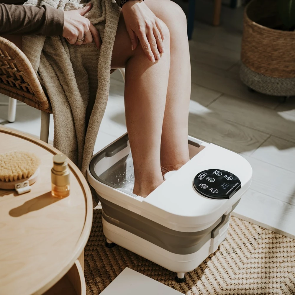 Adler AD 2182 Foldable foot spa Baltas
