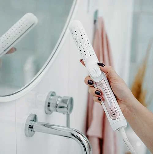 Adler Professional Airflow Styler | AD 2326 | Keraminė šildymo sistema | Temperatūra (min.) 140 °C | Temperatūra (maks.) 220 °C | Šildymo lygių skaičius 5 | Baltas