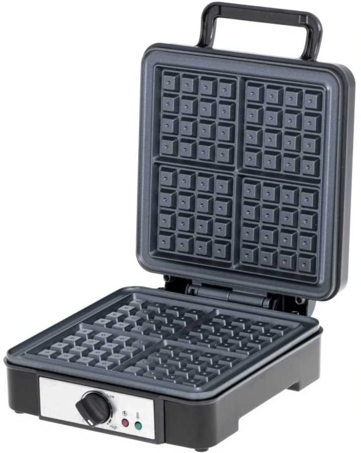 Adler | Vaflinė | AD 3049 | 1200 W | Number of pastry 4 | Belgium | Juodas