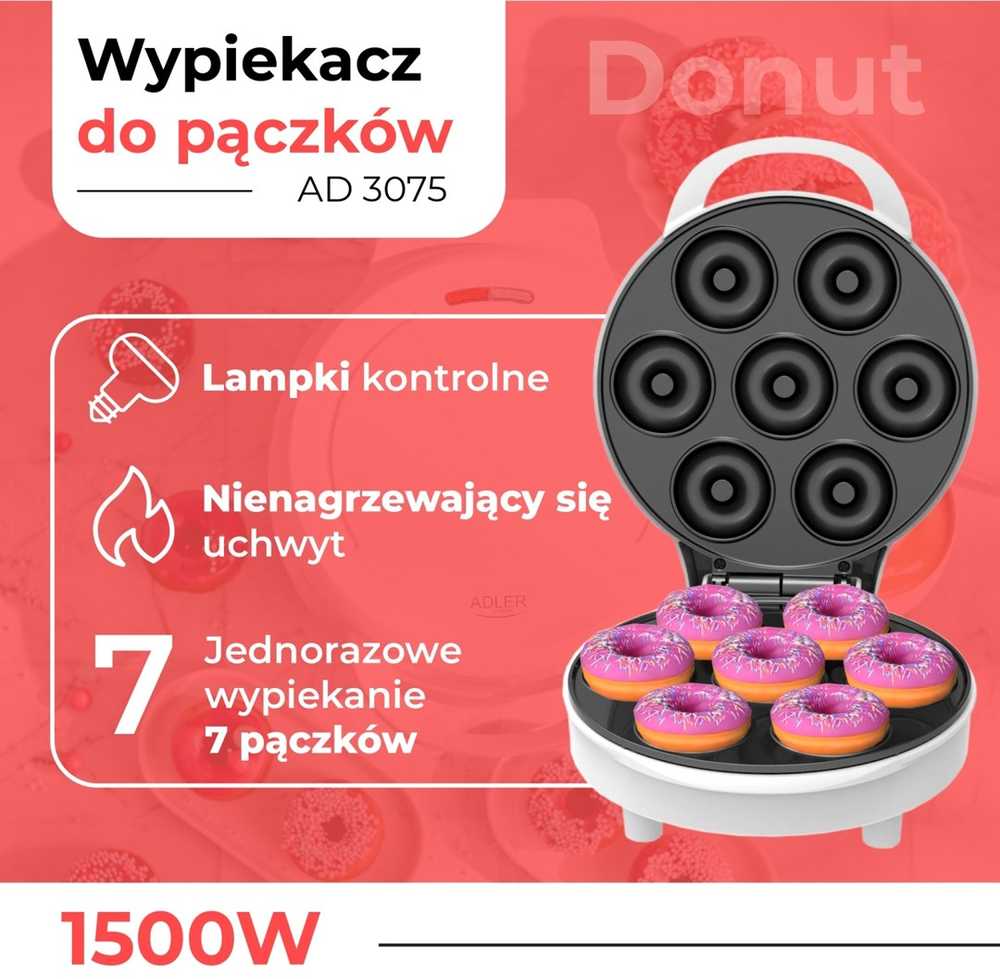 Spurgų keptuvė Adler AD-3075
