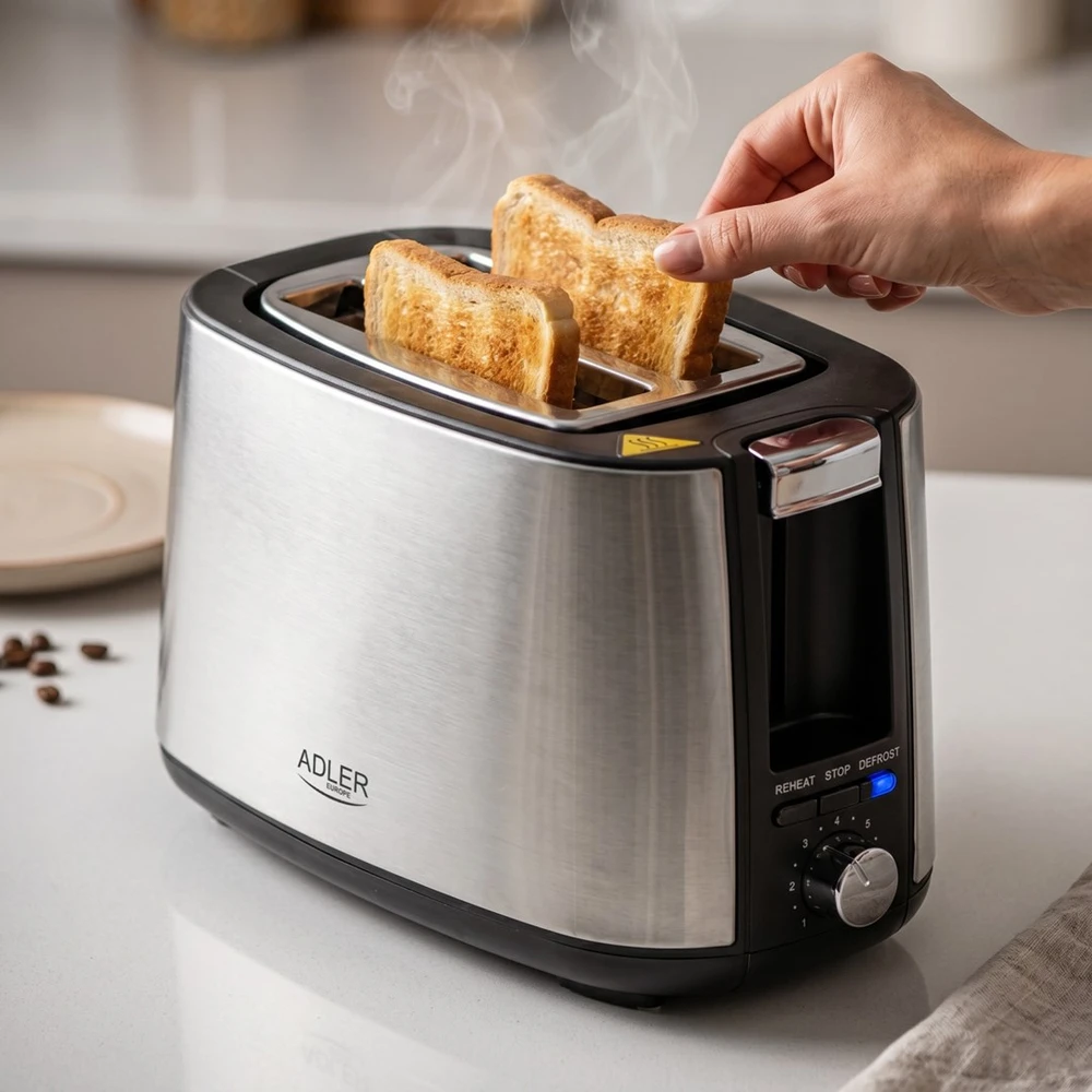 Skrudintuvas Adler Toaster AD 3214, 750 W