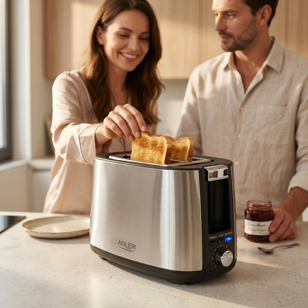 Skrudintuvas Adler Toaster AD 3214, 750 W