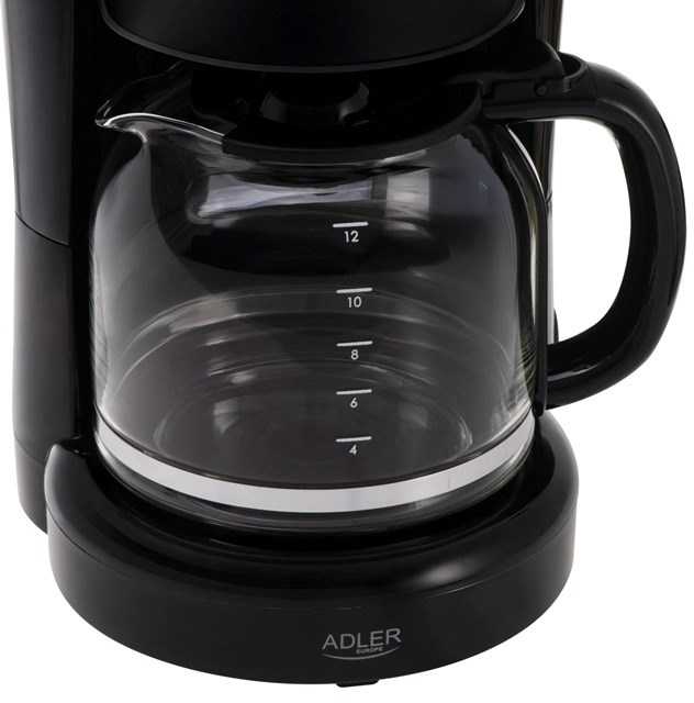 Kavamalė Adler AD 4383b Lašėjimo for ground kavos 1.5 L Juodas