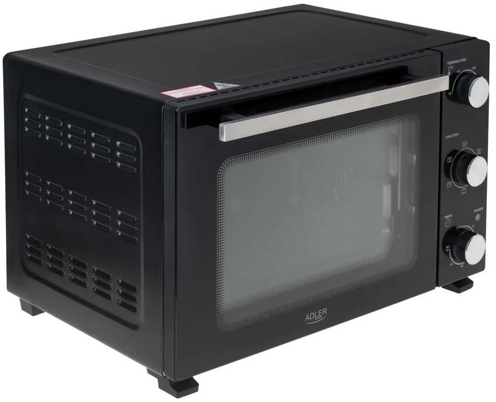 Mikrobangų krosnelė Adler Electric orkaitė | AD 6026 | 48 L | 1800 W | Juodas