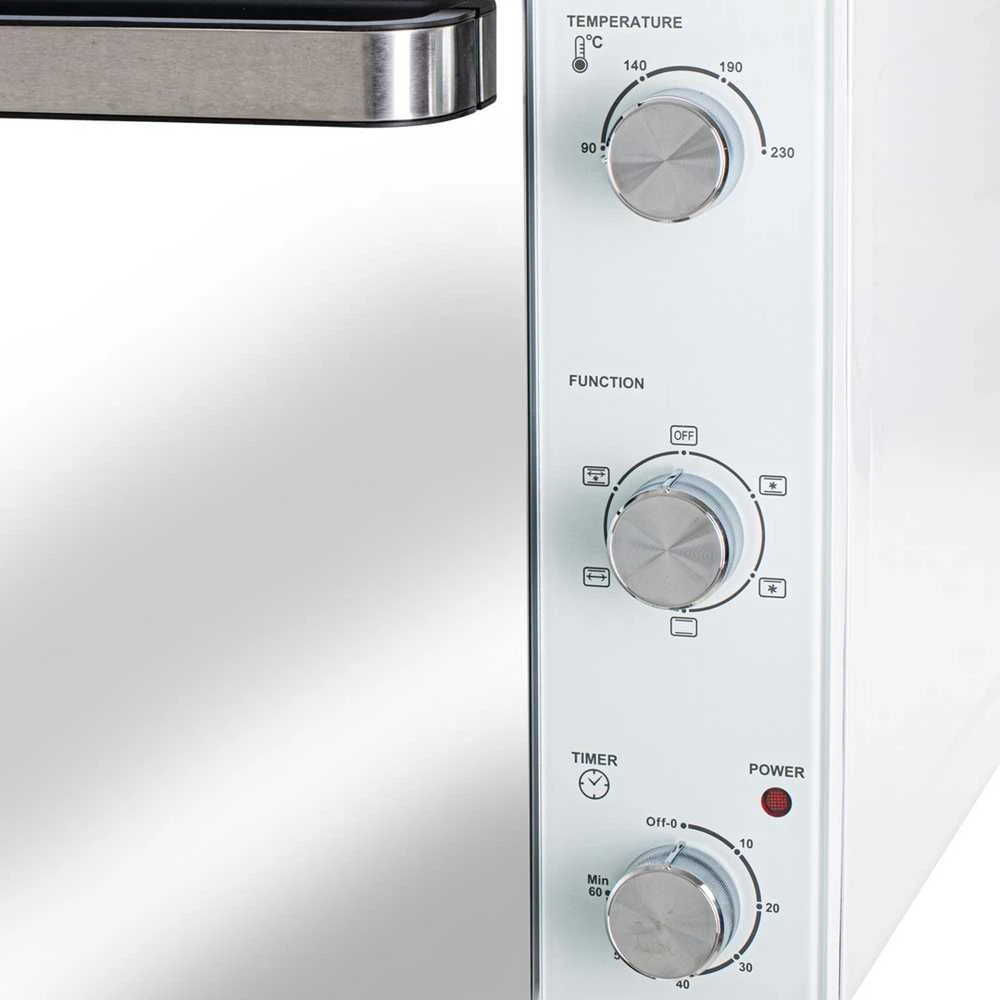 Adler Electric orkaitė | AD 6027 | 48 L | 1800 W | Baltas
