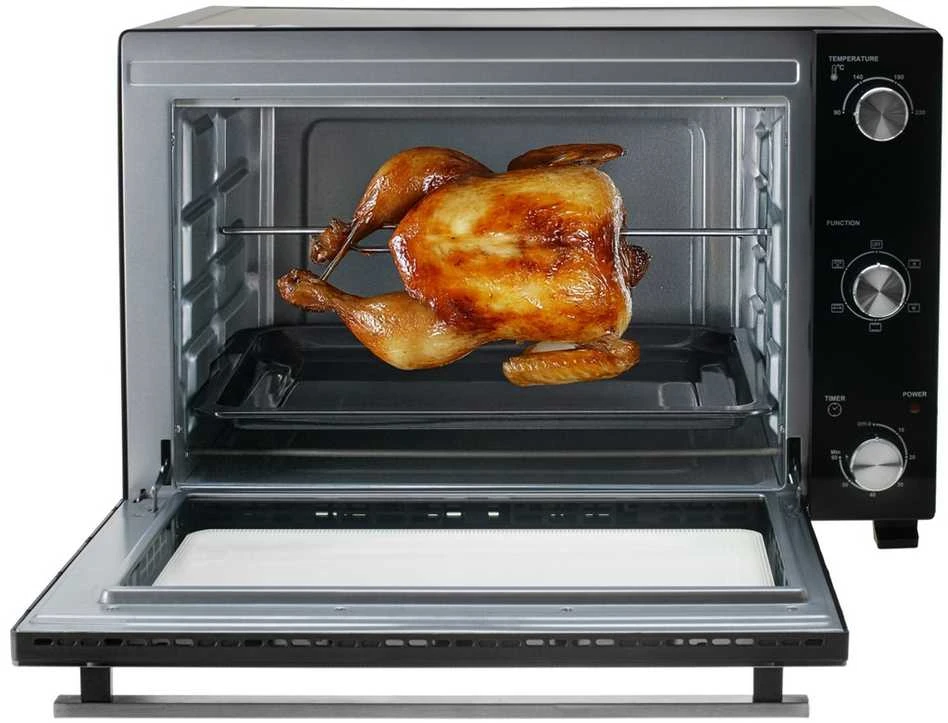 Mikrobangų krosnelė Adler Electric orkaitė | AD 6028 | 60 L | 2000 W | Juodas