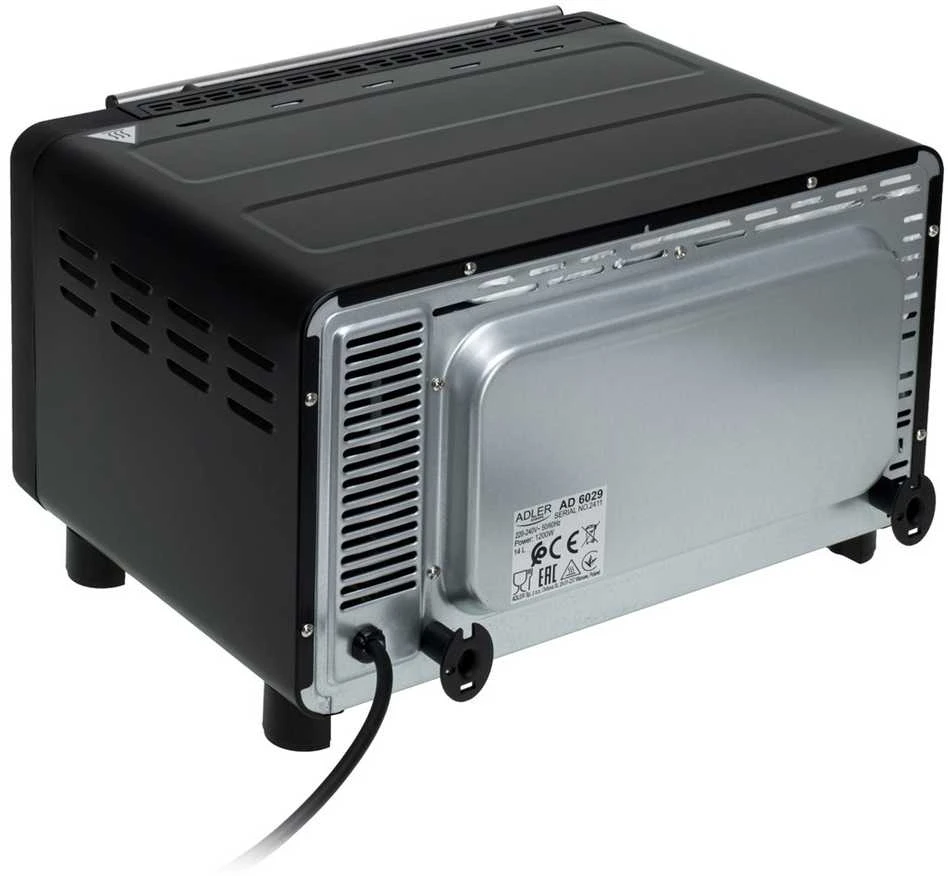 Mikrobangų krosnelė Adler AD 6029 kompaktiškas elektrinis orkaitė