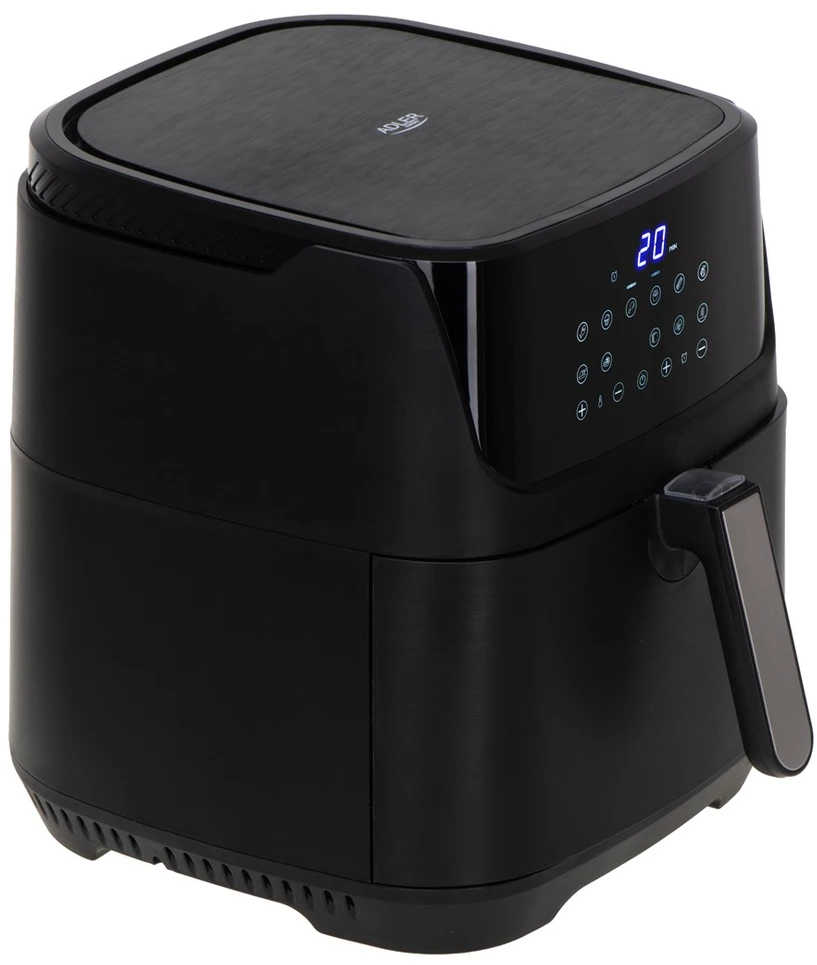 Gruzdintuvė Adler AD 6317 Air Fryer Oven, 12 programs, 5.5 L, Juodas