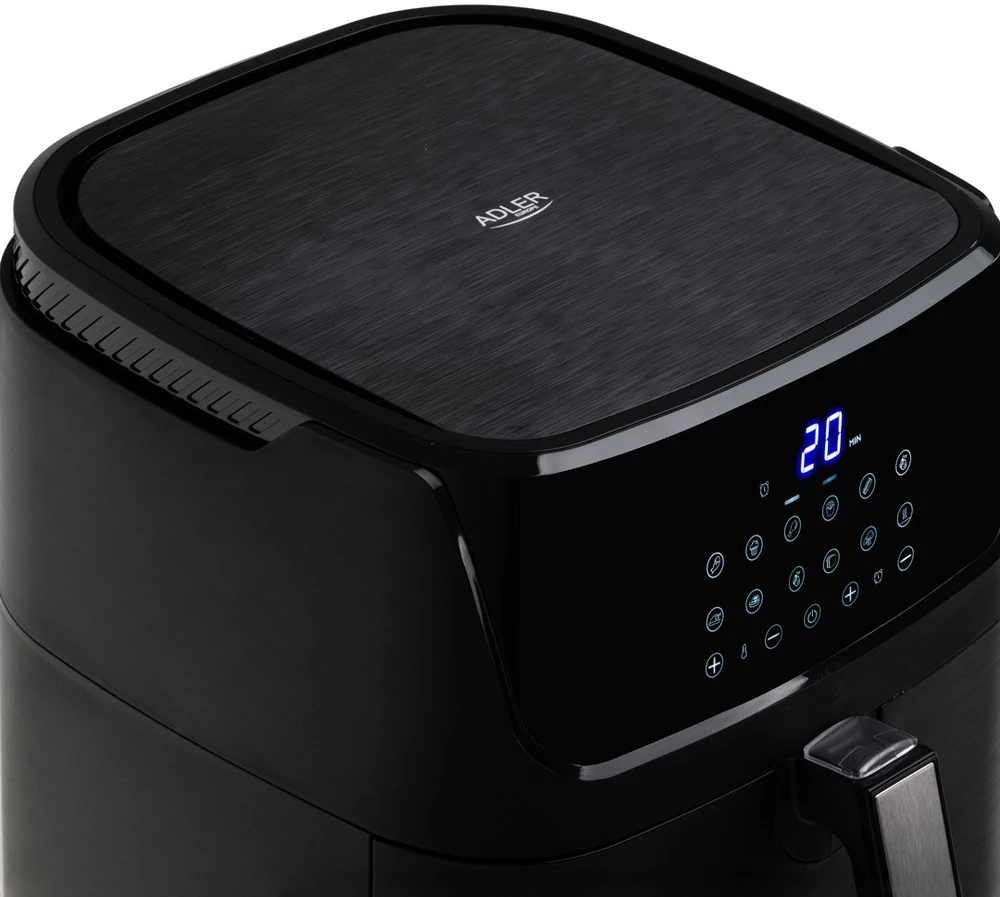 Gruzdintuvė Adler AD 6317 Air Fryer Oven, 12 programs, 5.5 L, Juodas