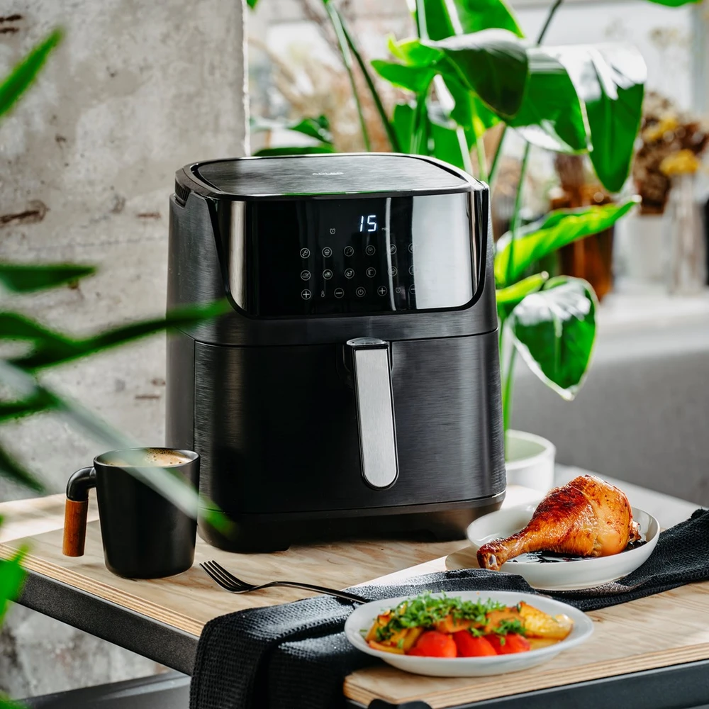 Gruzdintuvė Adler AD 6317 Air Fryer Oven, 12 programs, 5.5 L, Juodas