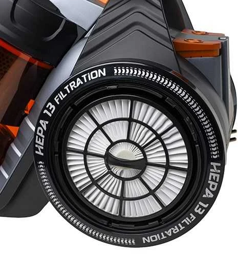 Adler Cyclone dulkių siurblys | AD 7065 | Be maišelio | Galia 700 W | Dulkių talpa 1,6 L | Juodas/Raudona