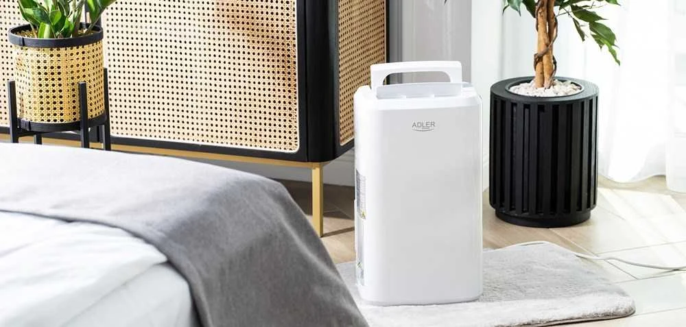 Kompresorinis oro sausintuvas Adler AD 7861, 280 W, 10 l/24 h, patalpoms iki 60 m³